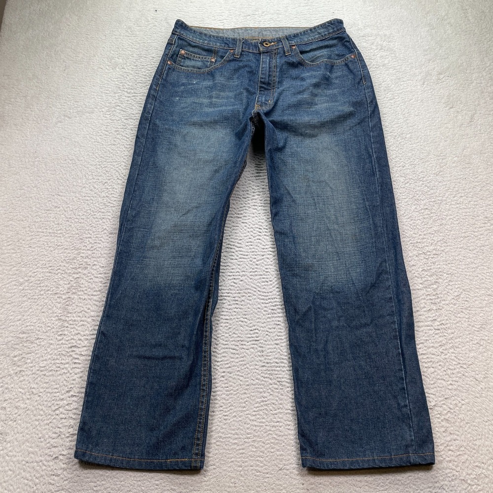 Polo Ralph Lauren Easy Fit Jeans Men's Size 33X32 (Fits 33X28) READ Hemmed